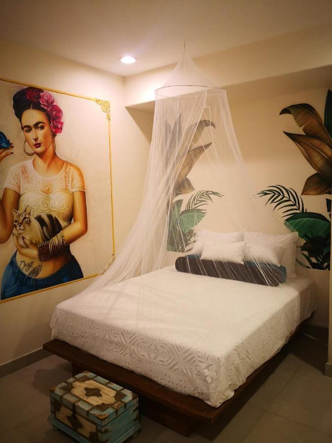 Beachside Corasol El Amanecer De Frida Para 2 Personas Playa del Carmen Kültér fotó